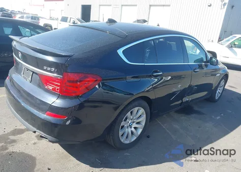 2013 BMW 550I Gran Turismo xDrive из США, поврежденный, VIN WBASP0C52DC987908